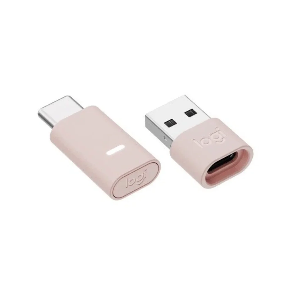 Logitech Zone Vibe Wireless Bluetooth Headphones with Noise-Canceling Mic, Rose
